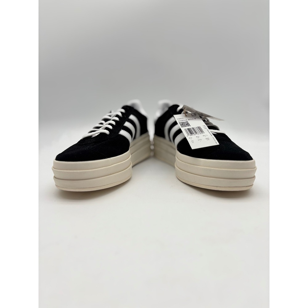 Adidas Gazelle Bold W Black White Platform Sneakers Retro Y2K Style Womens 10 - Picture 4 of 7